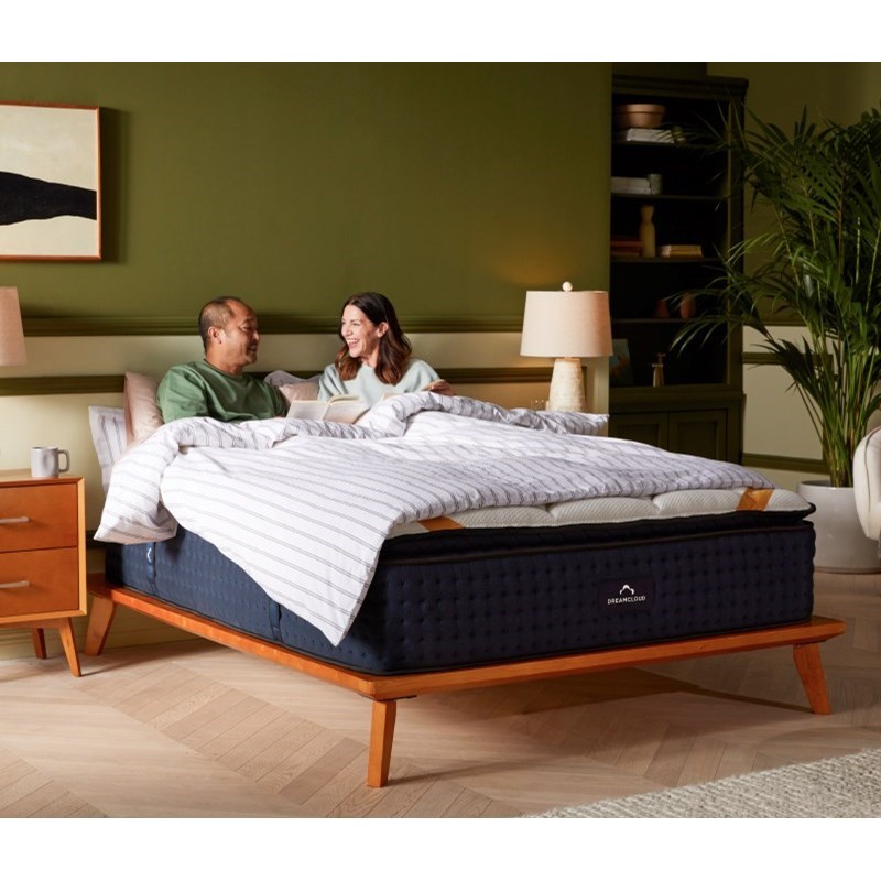 Queen plush top pillow top mattress